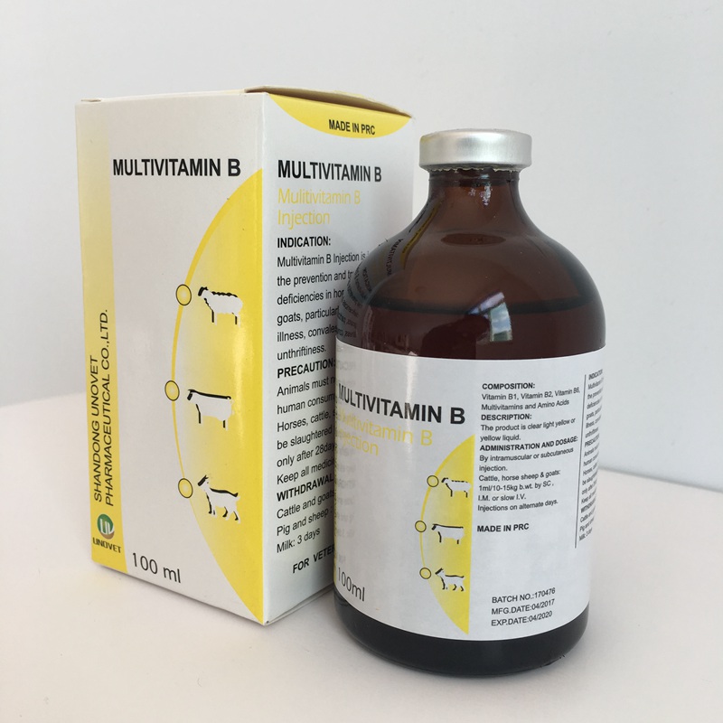 MULTIVITAMIN B INJECTION - INJECTION - UNOVET GROUP MULTIVITAMIN B INJECTION - INJECTION - UNOVET GROUP