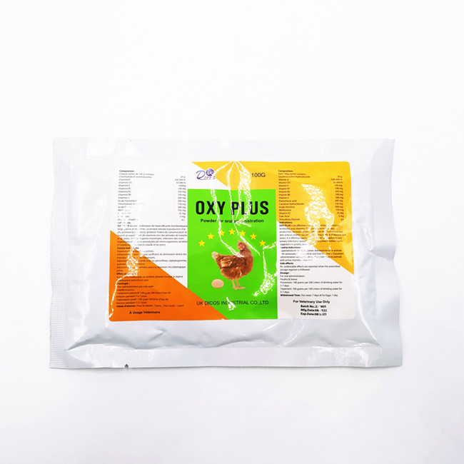 Oxytetracycline multivitamin powder