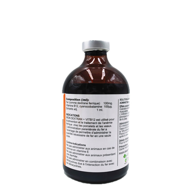 Iron Dextran vb 12 Medicine To Animal Use